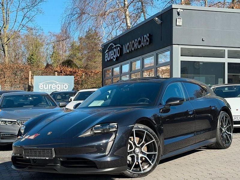 Gebraucht Porsche Taycan Sport Turismo 350 kW (476 PS) 2023 Schwarz Limousine
