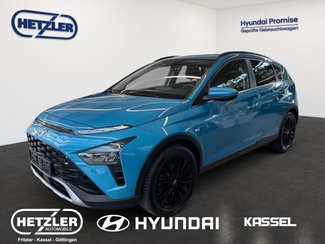 Blau Gebraucht 2022 Hyundai Bayon Prime SUV | 18.990 € (Etwas zu teuer) - Bild 1/4