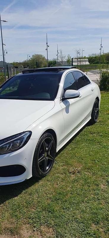 Weiß Gebraucht 2014 Mercedes 220 AMG Limousine | 18.500 € - Bild 1/4