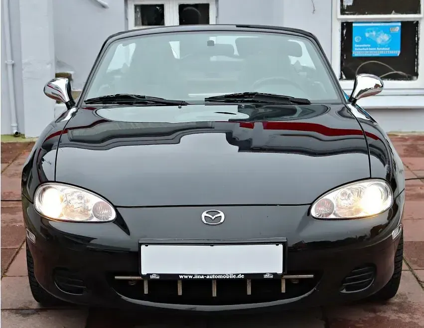 Gebraucht Mazda MX5 110 PS (80 kW) 2004 Schwarz Cabrio