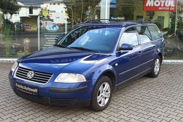 Gebraucht VW Passat Basis 116 PS (85 kW) 2001 Blau Kombi