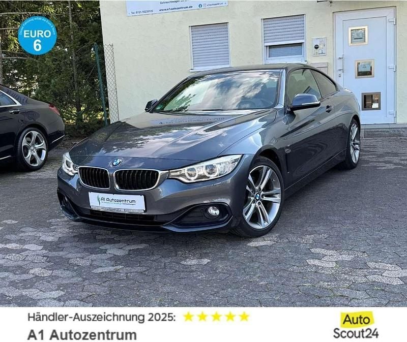 Grau Gebraucht 2014 BMW 420 Sport Line Coupé | 17.750 € (Etwas zu teuer) - Bild 1/4