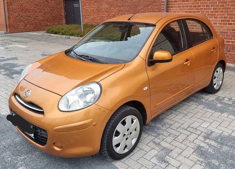 Gebraucht Nissan Micra 80 PS (58 kW) 2011 Orange Kleinwagen