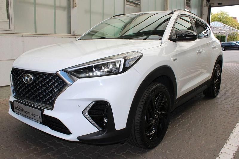 Gebraucht Hyundai Tucson N Line 136 PS (100 kW) 2020 Weiß SUV