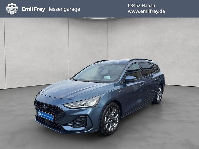 Chrome blue metallic Gebraucht 2023 Ford Focus ST-Line X Limousine | 18.450 € (Guter Preis) - Bild 1/4
