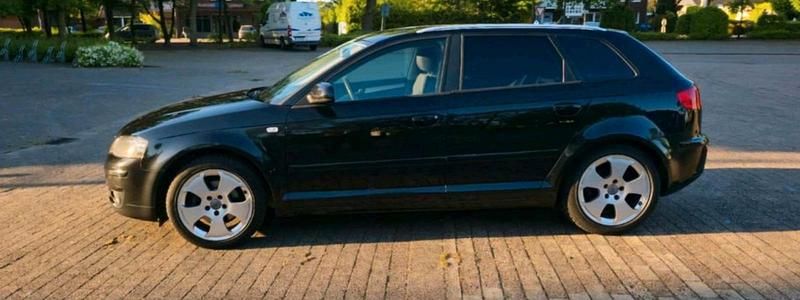 Gebraucht Audi A3 Sportback 140 PS (102 kW) 2008 Schwarz Kleinwagen