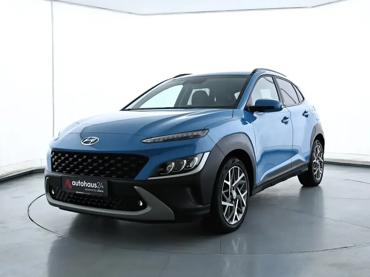 Gebraucht Hyundai Kona 141 PS (103 kW) 2022 Blau SUV