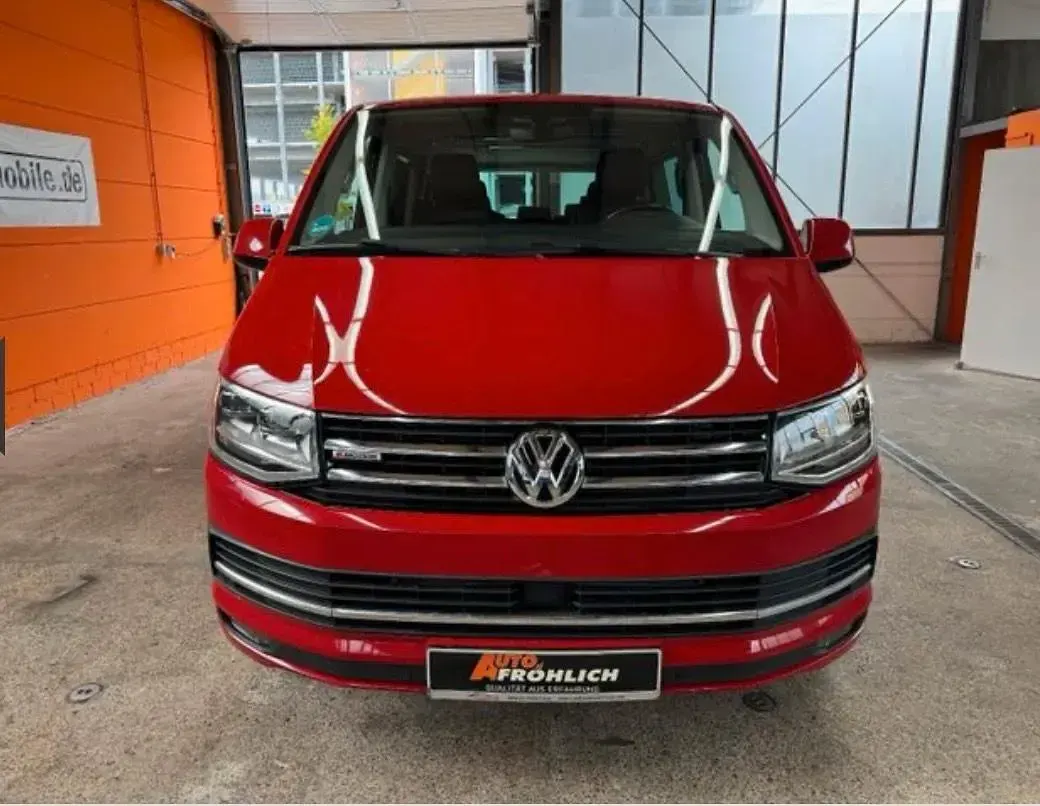 Gebraucht VW T6 204 PS (150 kW) 2017 Rot Van