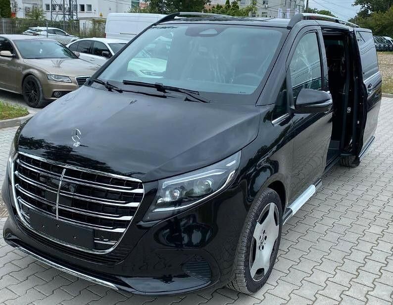 Schwarz Neu 2025 Mercedes V300 Exclusive Van / Kleinbus | 101.150 € (Superpreis) - Bild 1/4