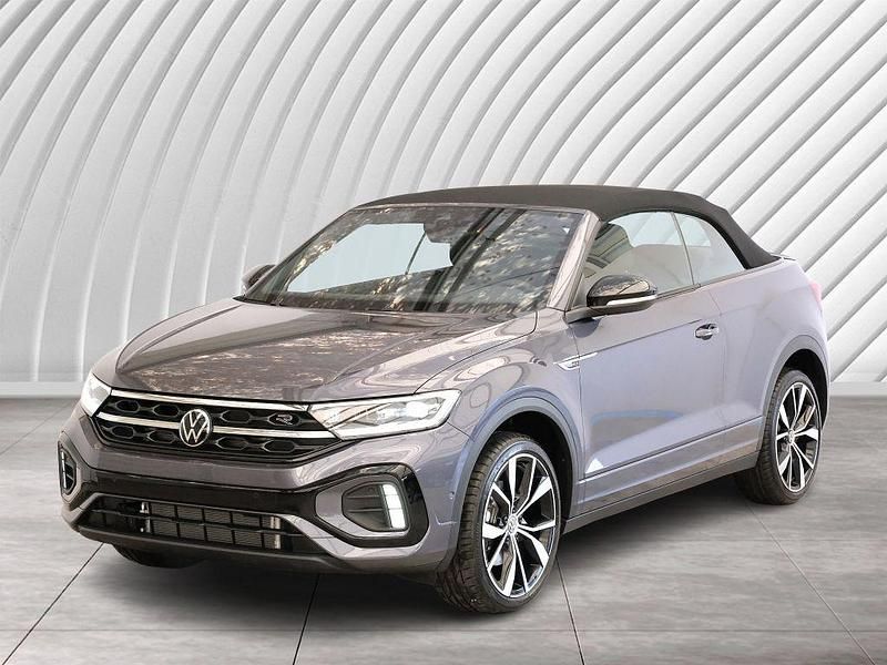 Grau (rauchgrau metallic) Neu 2025 VW T-Roc Cabriolet R-line Cabrio | 39.990 € (Superpreis) - Bild 1/4