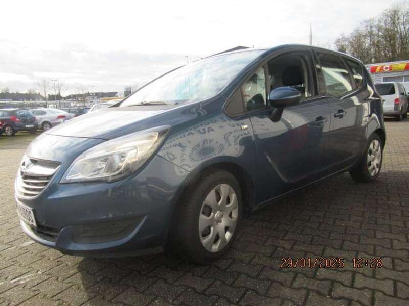 Nacht blau met Gebraucht 2016 Opel Meriva Edition Van / Kleinbus | 8.600 € (Etwas zu teuer) - Bild 1/4