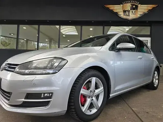 Używany VW Golf VII Highline 230 KM (169 kW) 2014 Srebrny Sedan/Limuzyna