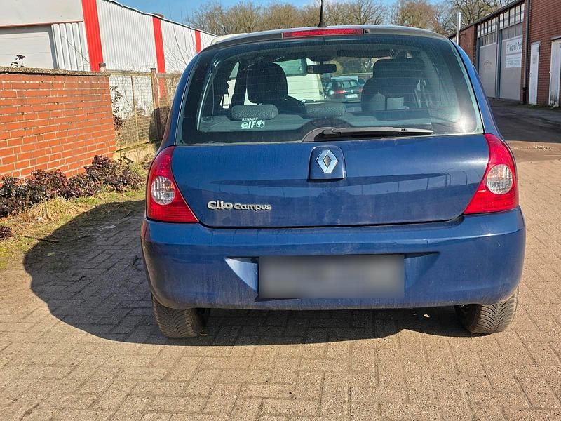 Gebraucht Renault Clio II 60 PS (44 kW) 2008 Blau Kleinwagen
