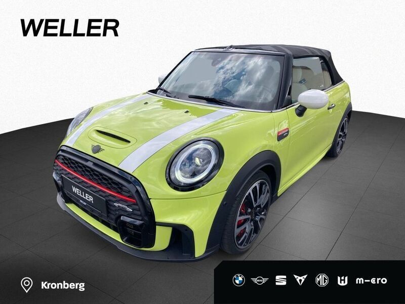 Zesty yellow (gelb) Gebraucht 2021 Mini John Cooper Works Cabriolet Cabrio | 42.990 € - Bild 1/4