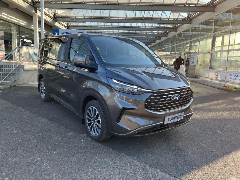 Grau Neu 2025 Ford Tourneo Custom Titanium Van / Kleinbus | 59.990 € (Teuer) - Bild 1/4