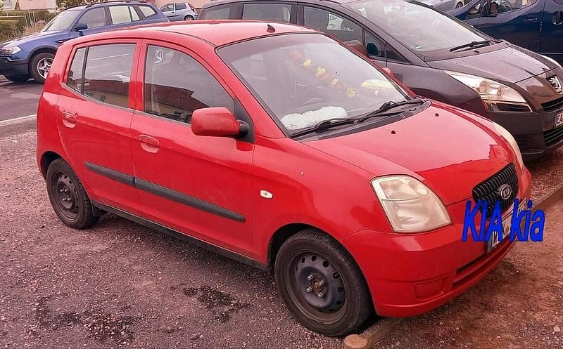 Rot Gebraucht 2004 Kia Picanto LX Kleinwagen | 800 € - Bild 1/4