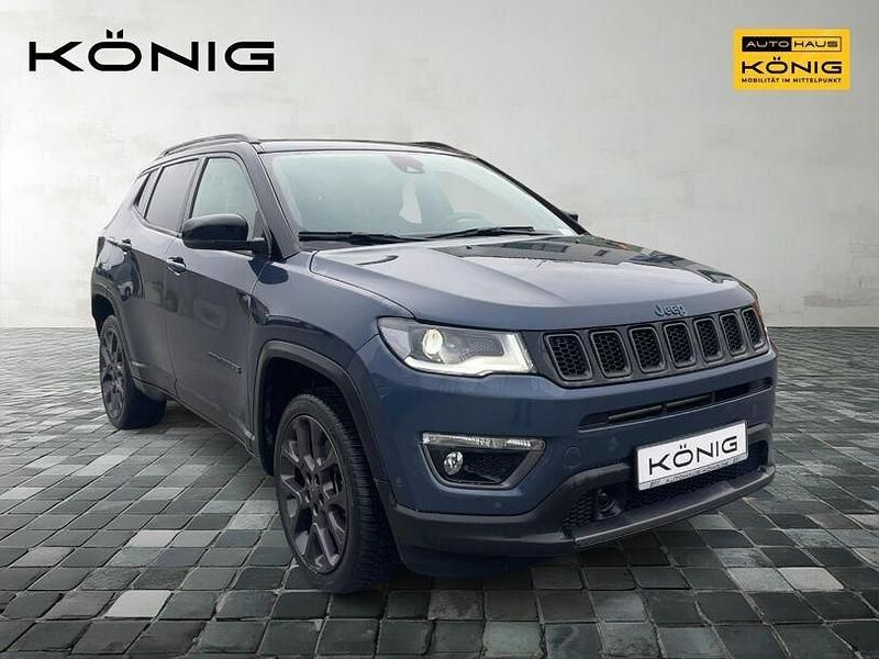 Gebraucht Jeep Compass 179 PS (131 kW) 2021 Blue shade dach schwarz SUV