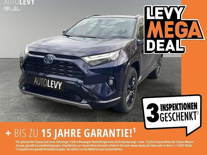 Blau Gebraucht 2024 Toyota RAV4 Hybrid Style SUV | 38.990 € (Guter Preis) - Bild 1/4