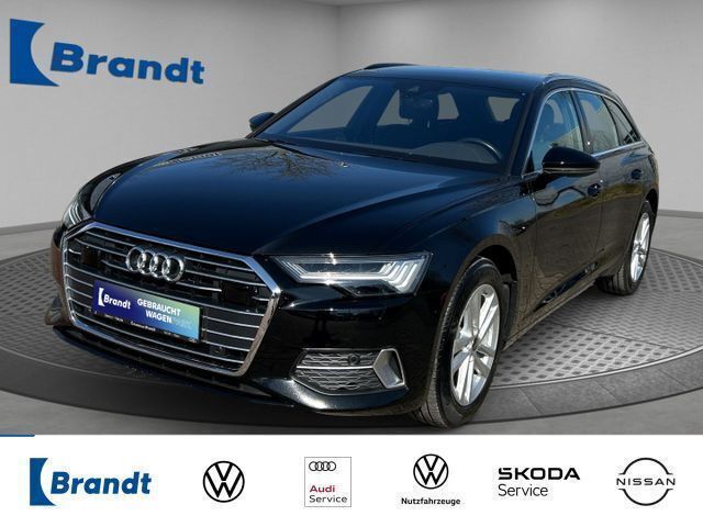 Brillantschwarz Gebraucht 2022 Audi A6 Sport Kombi | 30.790 € (Superpreis) - Bild 1/3