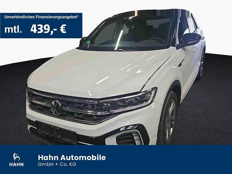 Pure white Gebraucht 2022 VW T-Roc R-line SUV | 27.430 € (Fairer Preis) - Bild 1/3