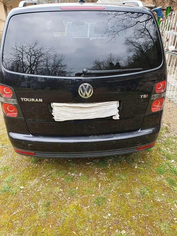 Gebraucht VW Touran Freestyle 140 PS (102 kW) 2010 Schwarz Van / Kleinbus