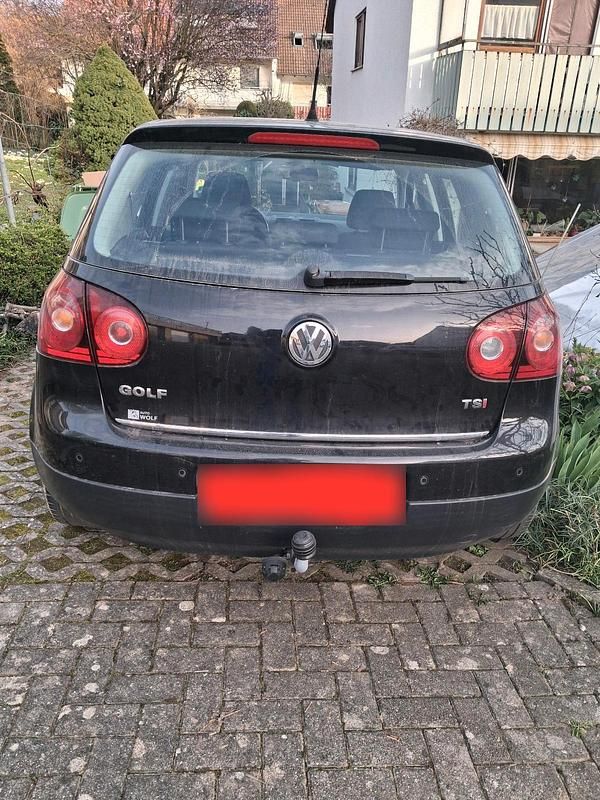 Gebraucht VW Golf V 122 PS (89 kW) 2008 Schwarz Kleinwagen