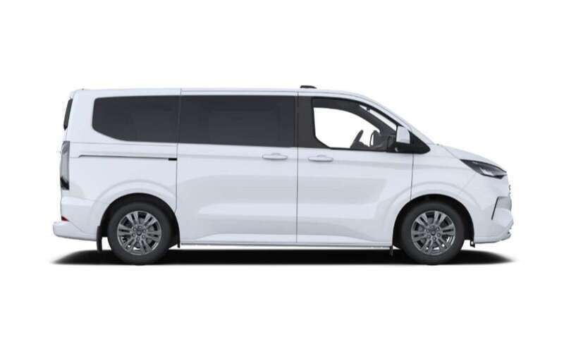 Frozen white Neu 2025 Ford Tourneo Custom Titanium Van / Kleinbus | 47.289 € (Superpreis) - Bild 1/2