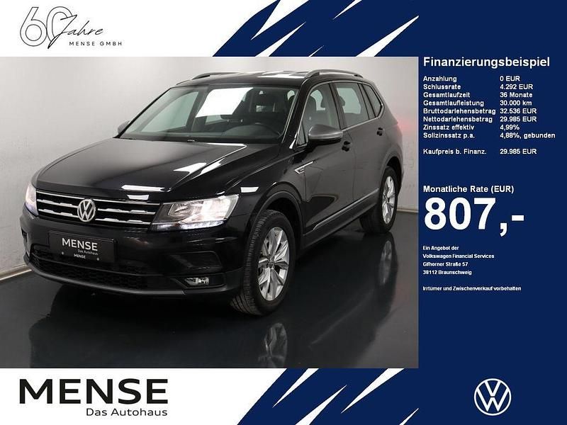 Deep black perleffekt Gebraucht 2019 VW Tiguan Allspace Comfortline SUV | 29.985 € (Fairer Preis) - Bild 1/4