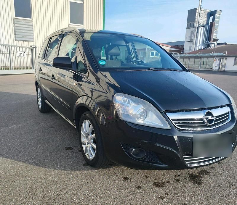 Gebraucht Opel Zafira 150 PS (110 kW) 2010 Schwarz Van / Kleinbus