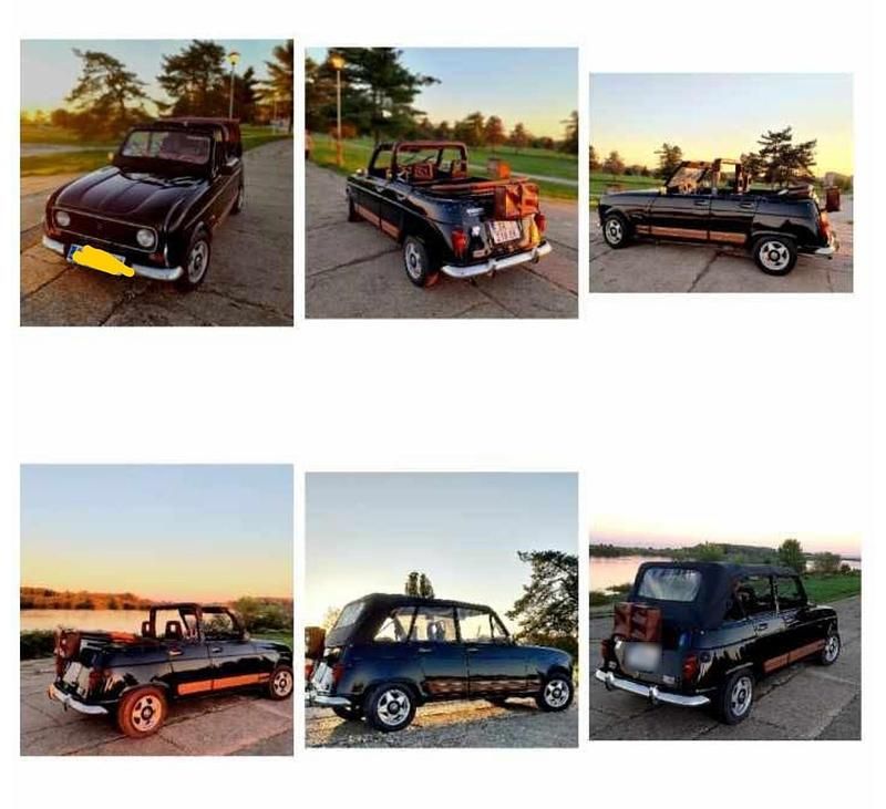 Gebraucht Renault R4 33 PS (24 kW) 1989 Schwarz Cabrio