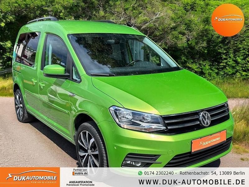 Grün Gebraucht 2018 VW Caddy Comfortline Van / Kleinbus | 18.990 € (Guter Preis) - Bild 1/4