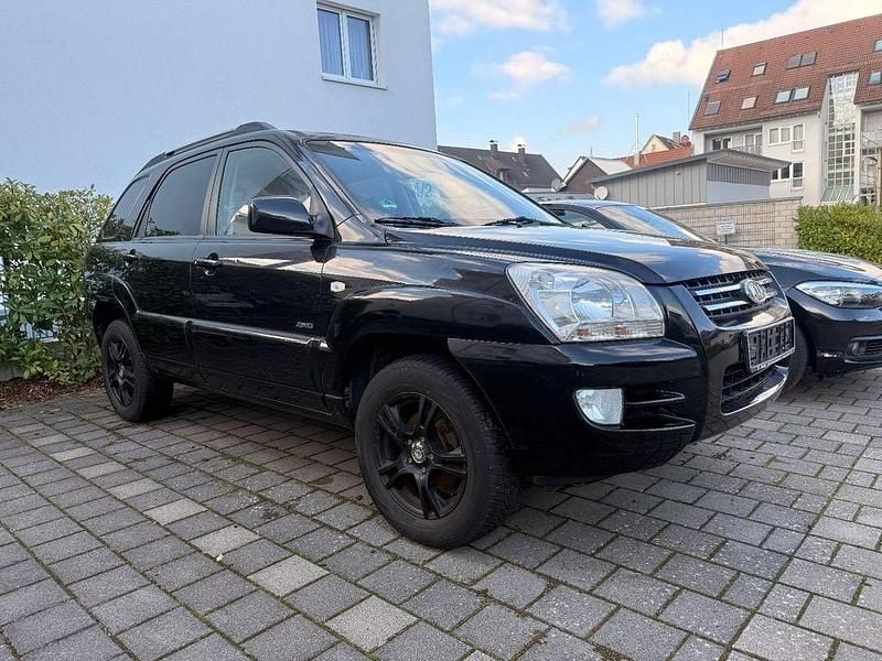 Schwarz Gebraucht 2008 Kia Sportage SUV | 1.799 € (Superpreis) - Bild 1/4