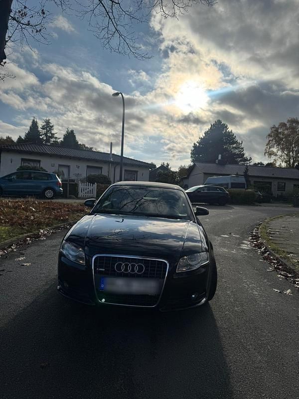 Gebraucht Audi A4 Cabriolet S-Line 200 PS (147 kW) 2009 Schwarz Cabrio