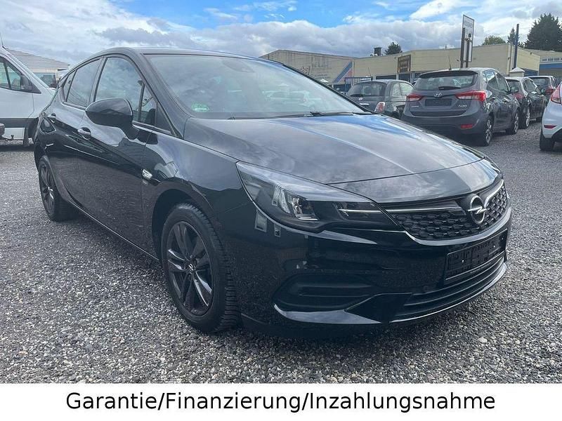 Gebraucht Opel Astra 110 PS (80 kW) 2020 Schwarz Limousine