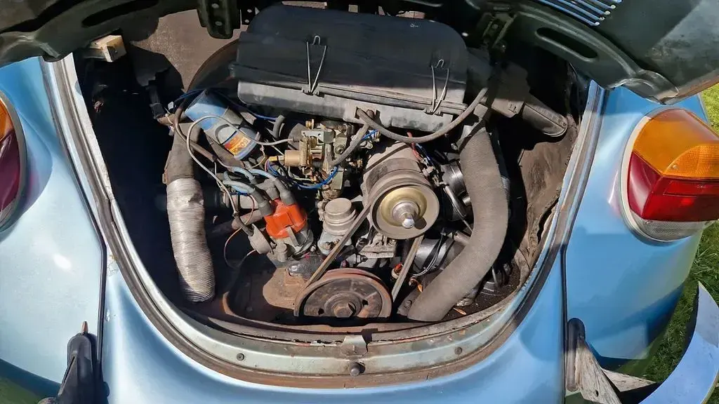Usata VW Type 3 50 CV (36 kW) 1972 Blu Cabrio