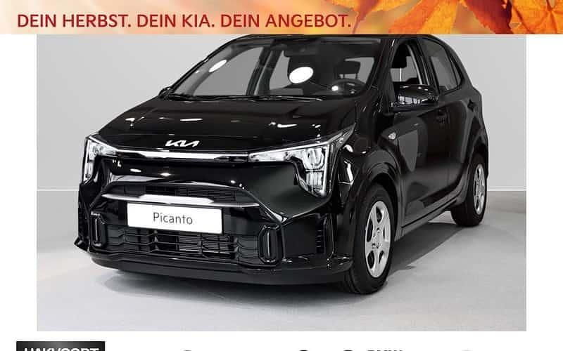 Schwarz Gebraucht 2025 Kia Picanto Edition 7 Kleinwagen | 14.970 € (Guter Preis) - Bild 1/4