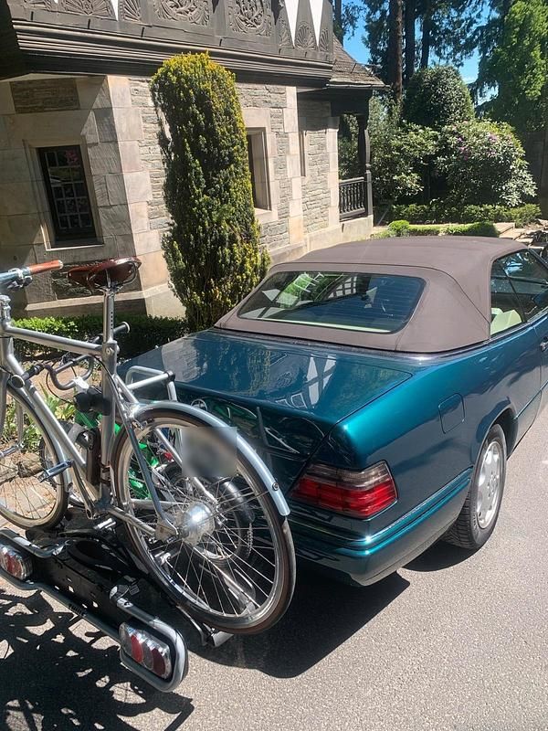 Gebraucht Mercedes E200 136 PS (100 kW) 1995 Grün Cabrio