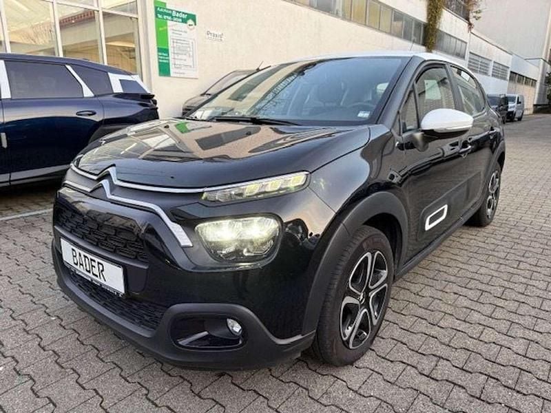 Perlanera schwarz metallic Gebraucht 2021 Citroën C3 Feel Kleinwagen | 10.990 € (Guter Preis) - Bild 1/4