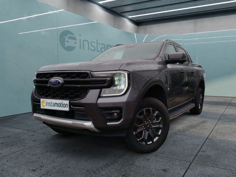 Schwarz Gebraucht 2023 Ford Ranger Wildtrack Abholung | 47.300 € (Teuer) - Bild 1/4