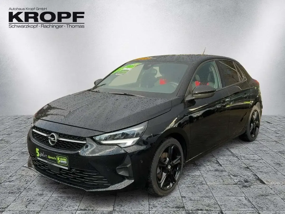 Gebraucht Opel Corsa 101 PS (74 kW) 2022 Schwarz Kleinwagen