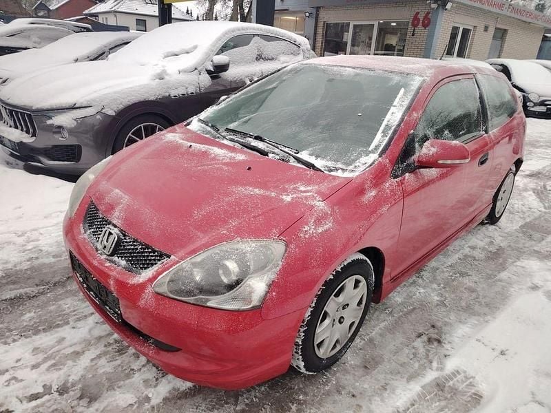 Gebraucht Honda Civic LS 90 PS (66 kW) 2004 Rot Kleinwagen
