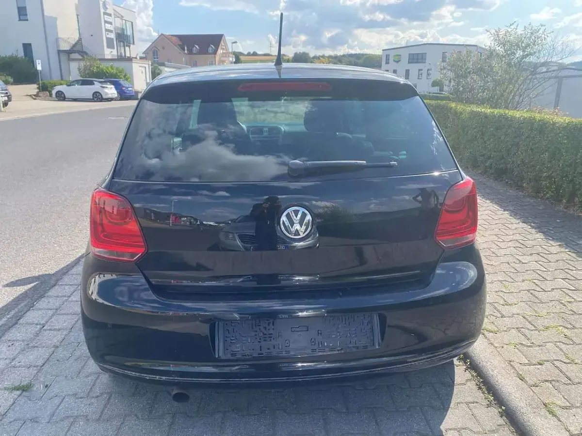 Gebraucht VW Polo Trendline 86 PS (63 kW) 2012 Schwarz Kleinwagen