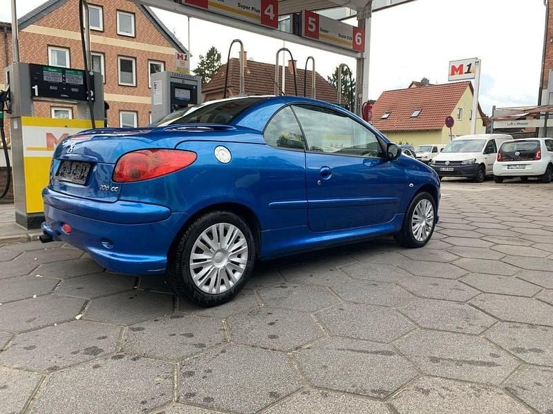 Blau Gebraucht 2005 Peugeot 206 CC Cabrio | 1.850 € (Fairer Preis) - Bild 1/4