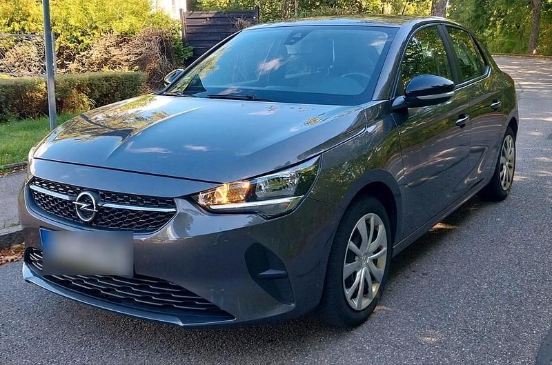 Grau Gebraucht 2020 Opel Corsa Limousine | 9.590 € (Guter Preis) - Bild 1/4