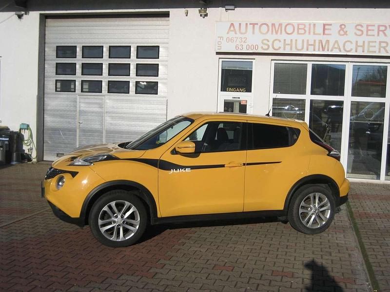 Gebraucht Nissan Juke N-Connecta 110 PS (80 kW) 2017 Gelb SUV