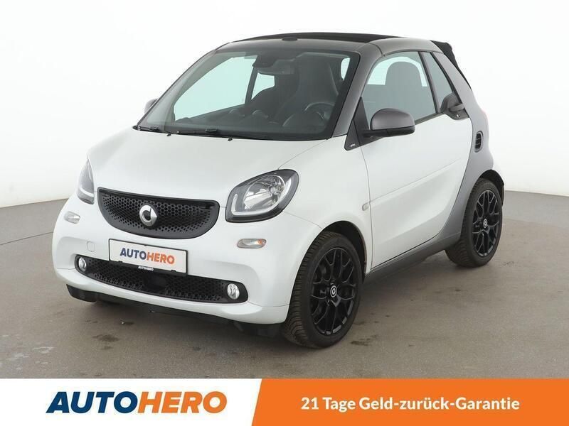 Weiß Gebraucht 2018 Smart ForTwo Cabrio Basis Cabrio | 14.760 € (Guter Preis) - Bild 1/3