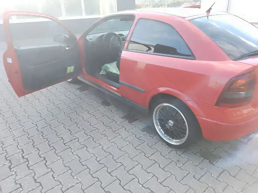 Brugt Opel Astra 147 HK (108 kW) 2003 Rød Coupe