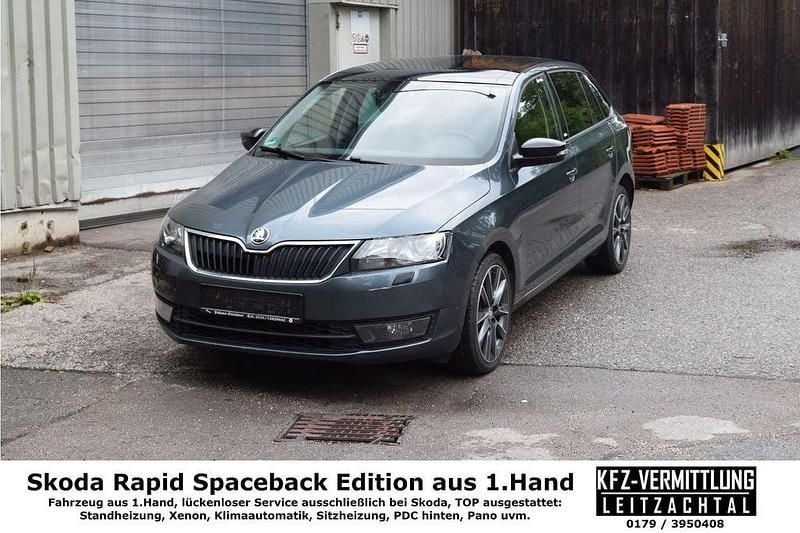 Grau Gebraucht 2016 Skoda Rapid Kombi | 6.300 € (Superpreis) - Bild 1/4