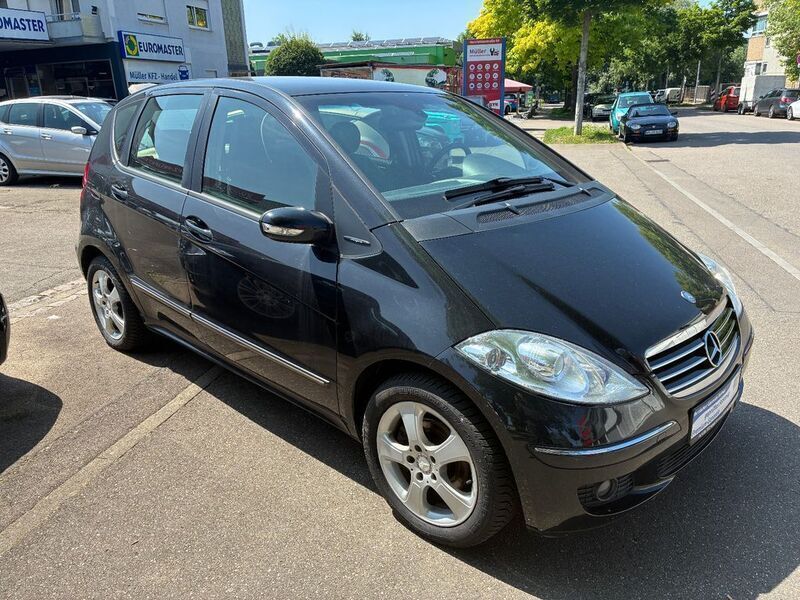 Schwarz Gebraucht 2007 Mercedes A170 Avantgarde Limousine | 3.900 € (Fairer Preis) - Bild 1/4
