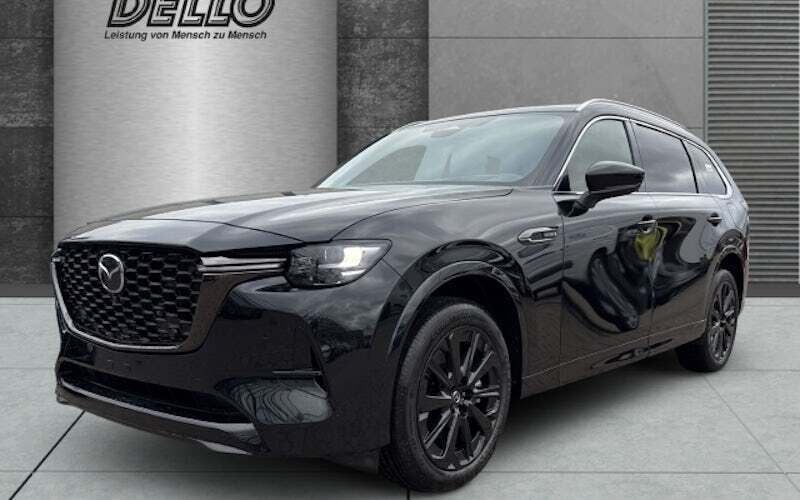 Jet black Neu 2025 Mazda CX-80 Homura-Line SUV | 56.990 € (Guter Preis) - Bild 1/4